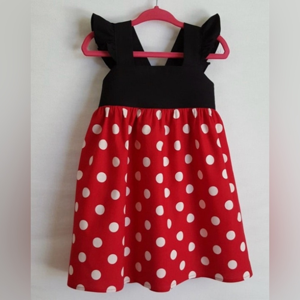 CUSTOM MADE Minnie Mouse Dress!
